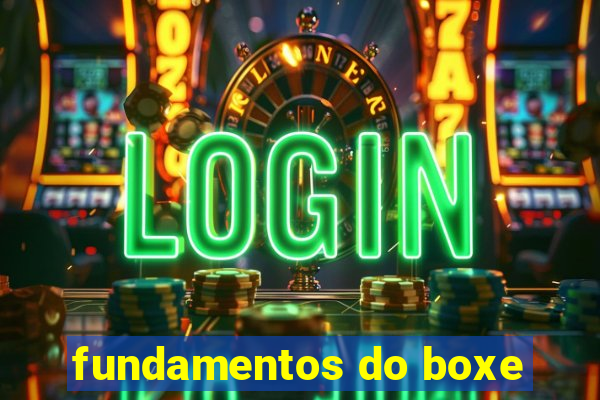 fundamentos do boxe