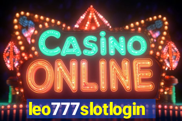 leo777slotlogin