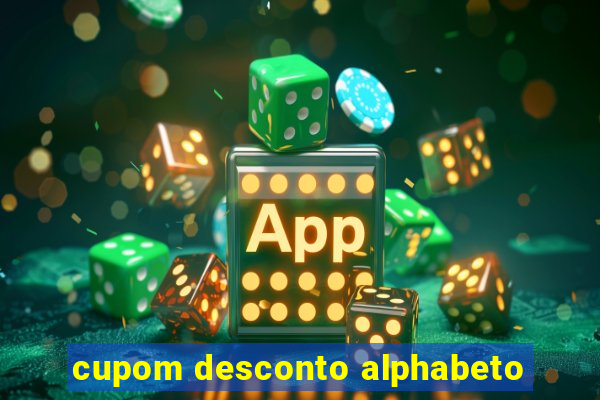 cupom desconto alphabeto