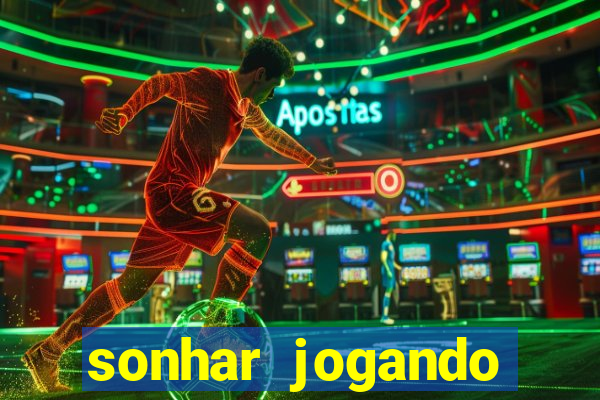 sonhar jogando futebol sendo goleiro