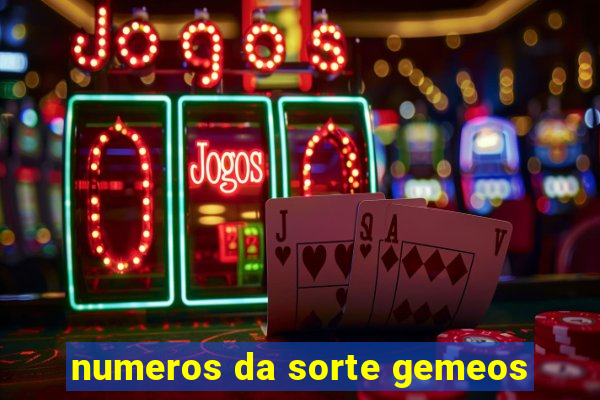 numeros da sorte gemeos