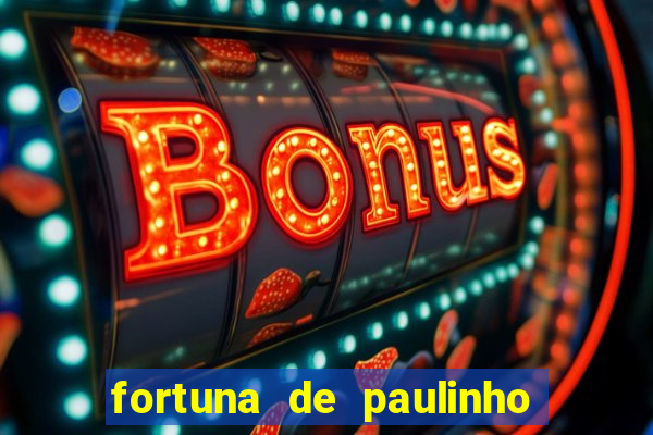 fortuna de paulinho roupa nova