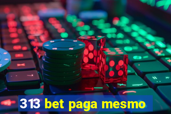 313 bet paga mesmo