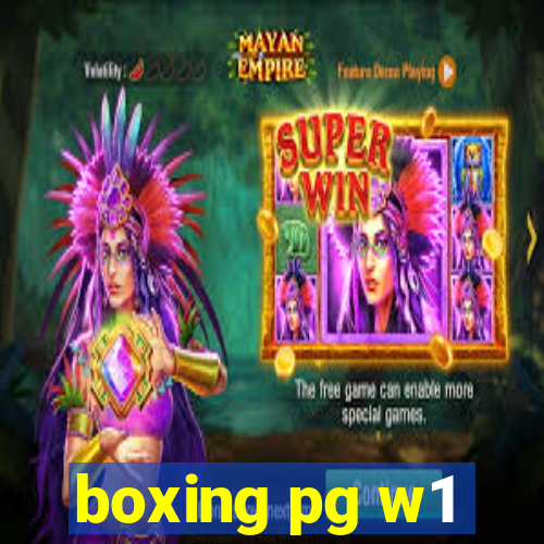 boxing pg w1