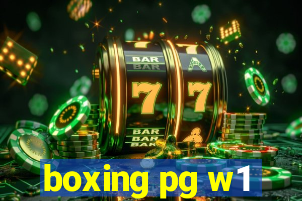 boxing pg w1