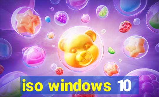 iso windows 10