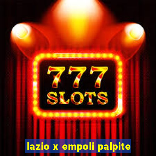 lazio x empoli palpite