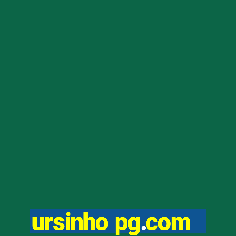 ursinho pg.com