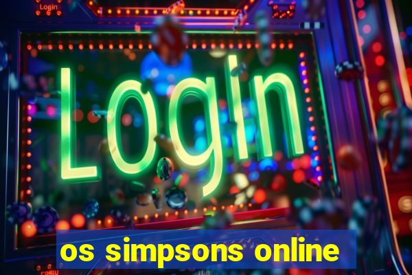 os simpsons online