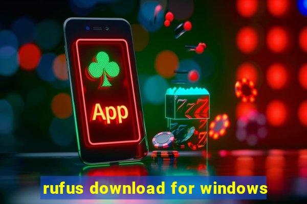 rufus download for windows