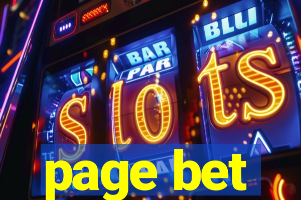 page bet