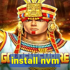 install nvm