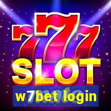 w7bet login