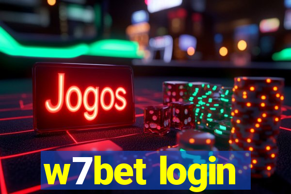 w7bet login