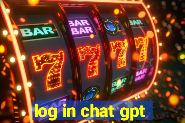 log in chat gpt