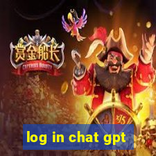 log in chat gpt