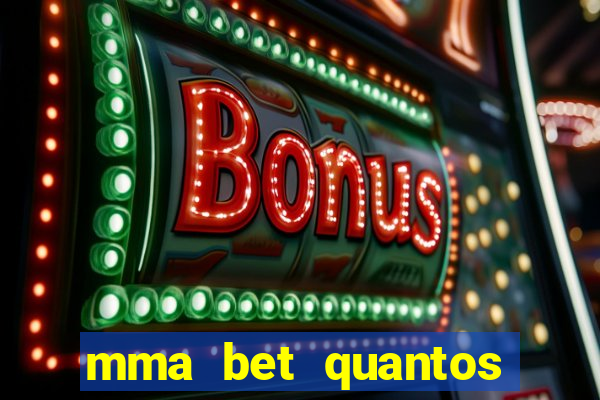 mma bet quantos saques por dia