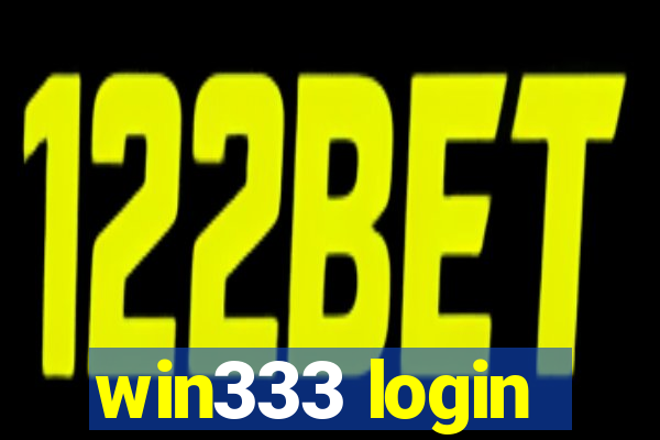 win333 login