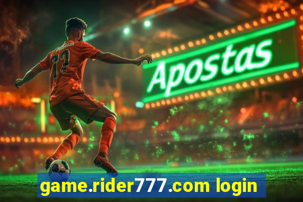 game.rider777.com login