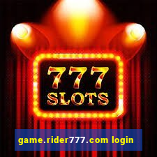 game.rider777.com login