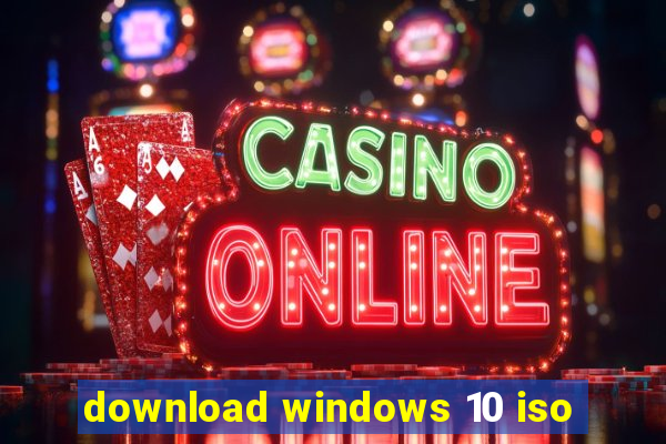 download windows 10 iso