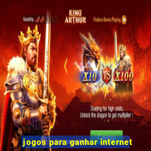 jogos para ganhar internet