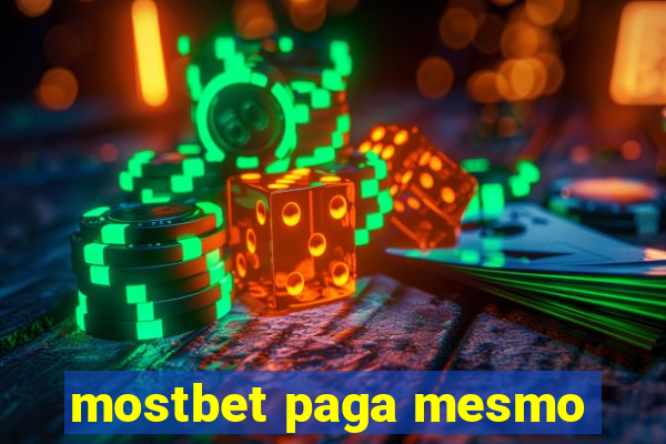 mostbet paga mesmo