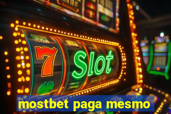 mostbet paga mesmo