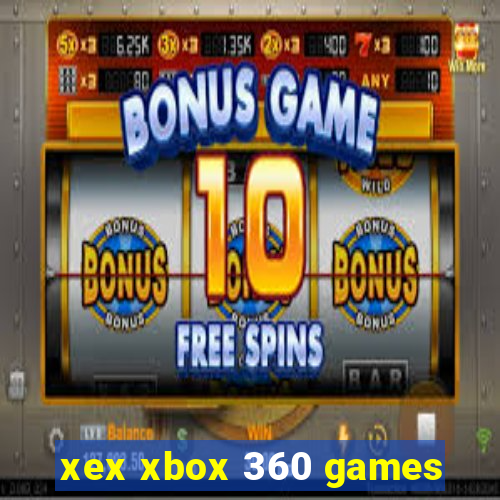 xex xbox 360 games