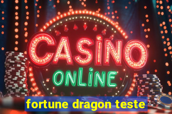 fortune dragon teste