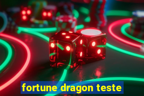 fortune dragon teste