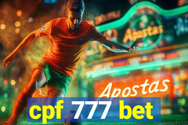 cpf 777 bet