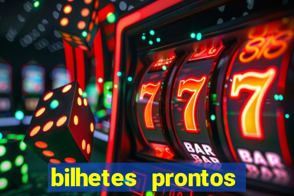 bilhetes prontos apostas esportivas