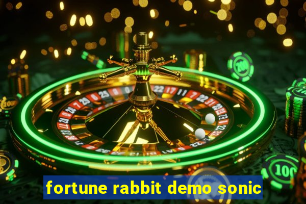 fortune rabbit demo sonic