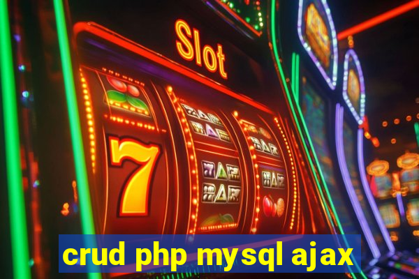 crud php mysql ajax