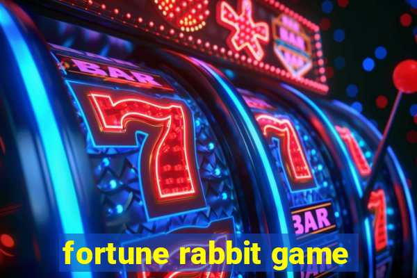 fortune rabbit game