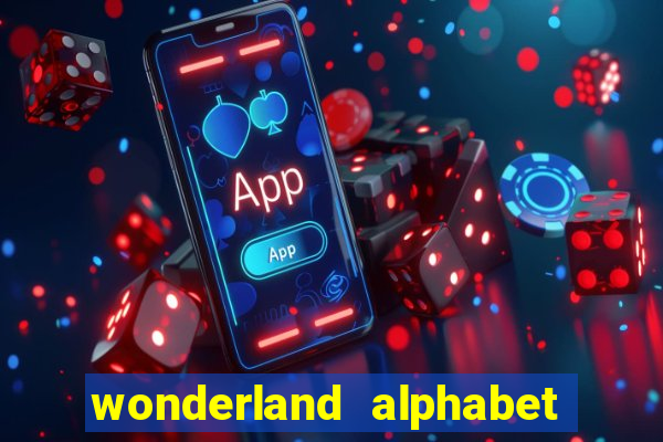 wonderland alphabet comic studio