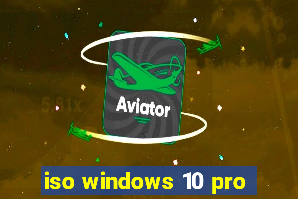 iso windows 10 pro