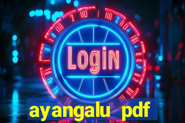 ayangalu pdf ayangalu orisha