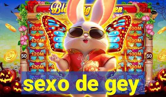 sexo de gey