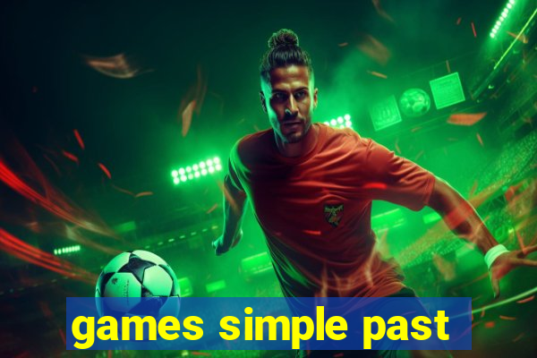 games simple past