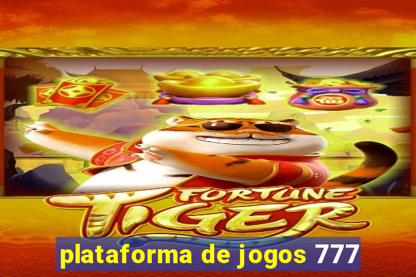 plataforma de jogos 777