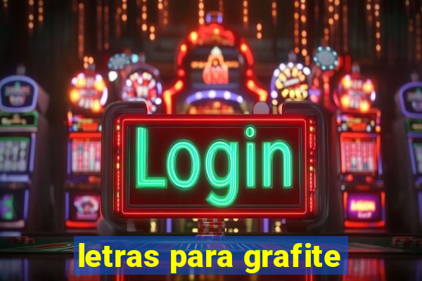 letras para grafite