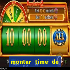 montar time de futebol site