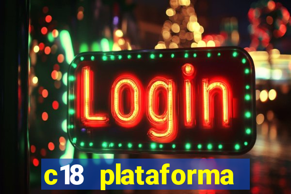 c18 plataforma login entrar