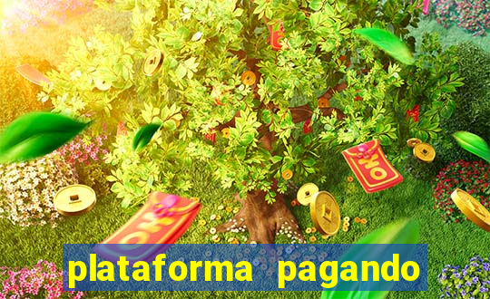 plataforma pagando no cadastro slots