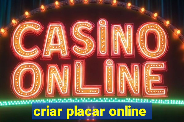 criar placar online