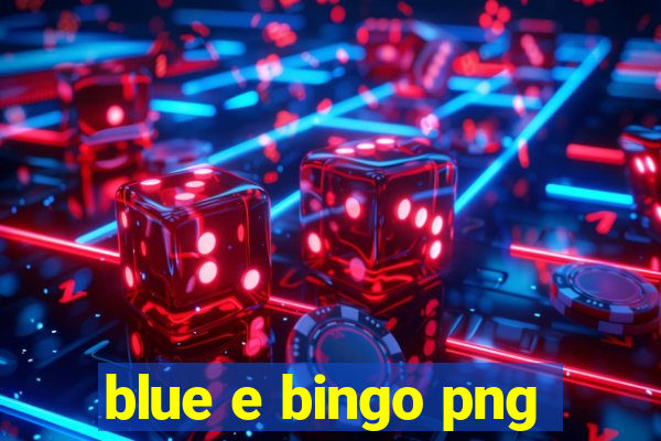 blue e bingo png