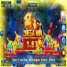 terraria wings tier list