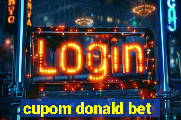 cupom donald bet